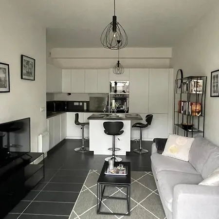 Apartmán T2 Au Rdc Avec Terrasse A 50 M De La Et Du Centre